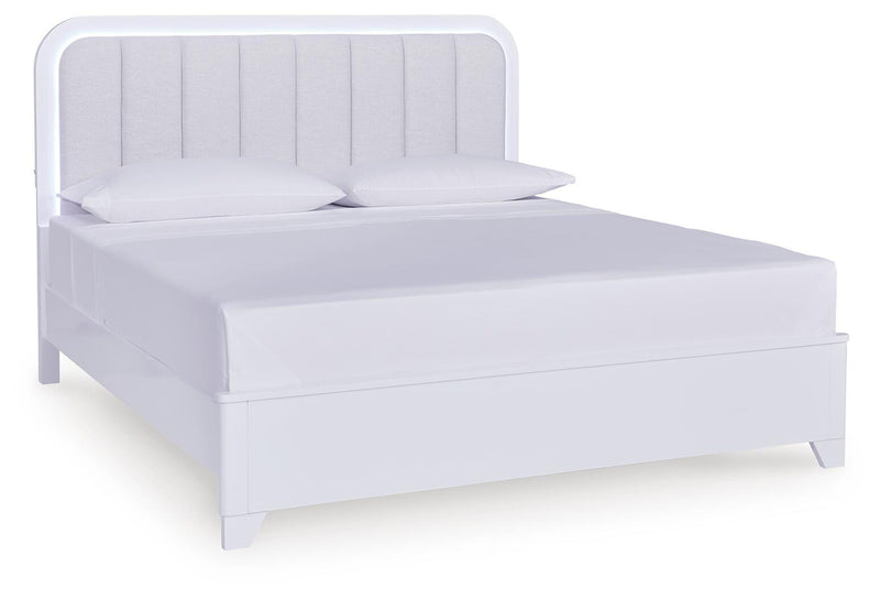 Jarlee California King Upholstered Panel Bed