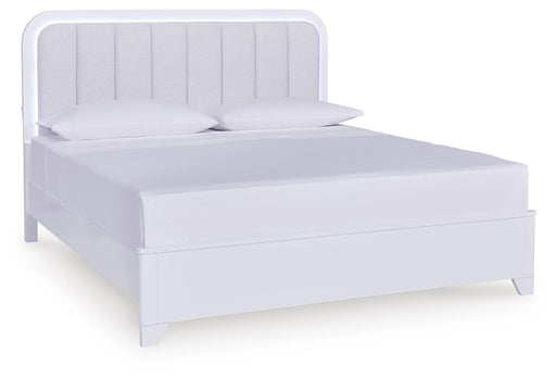 Jarlee California King Upholstered Panel Bed