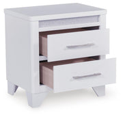 Jarlee King Panel Bed, Dresser, Mirror and Nightstand