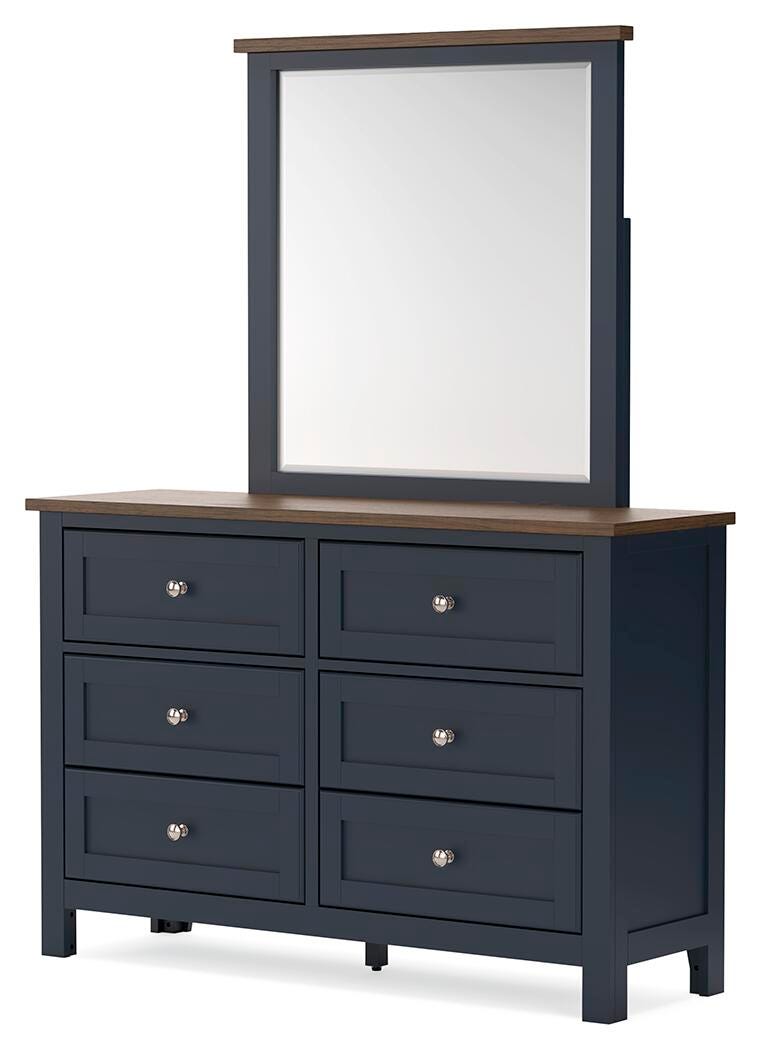 Landocken Queen Panel Bed, Dresser and Mirror