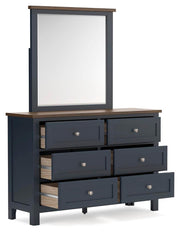 Landocken Queen Panel Bed, Dresser and Mirror