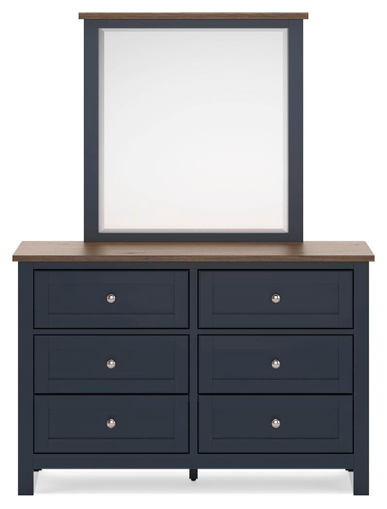 Landocken Dresser and Mirror