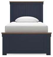 Landocken Twin Panel Bed, Dresser and Mirror