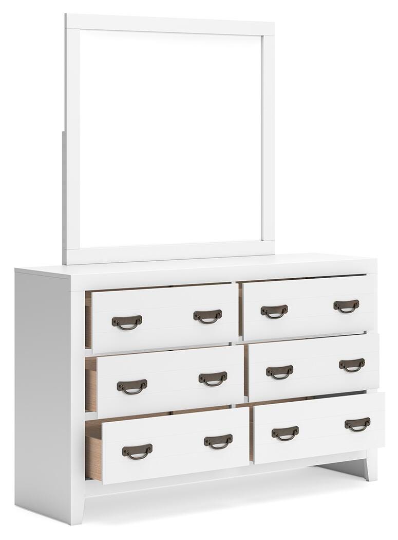Binterglen King Panel Bed, Dresser, Chest and 2 Nightstands