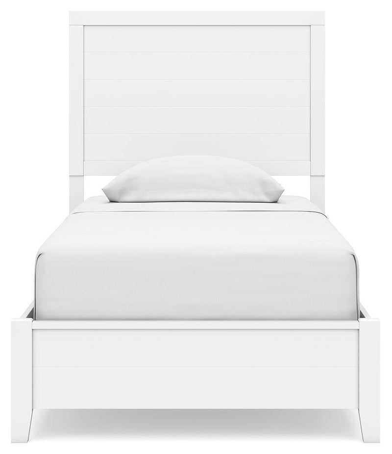 Binterglen Twin Panel Bed, Dresser and Mirror