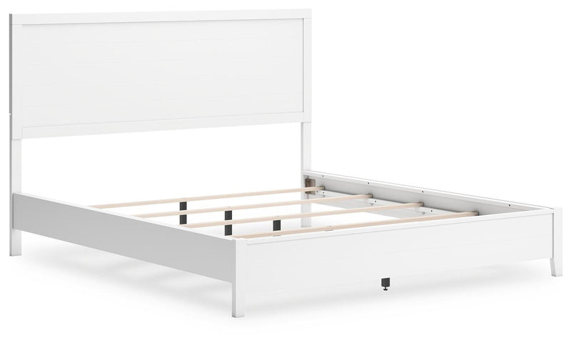 Binterglen California King Panel Bed, Dresser and Mirror