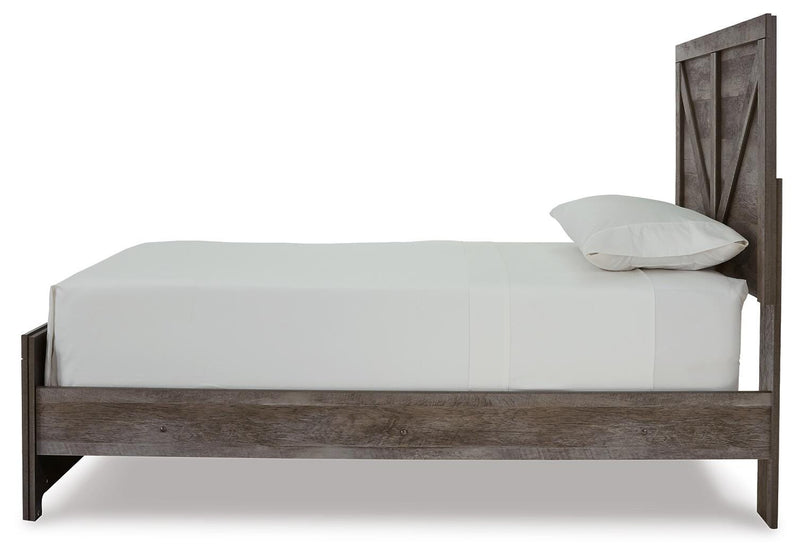 Wynnlow Twin Crossbuck Panel Bed