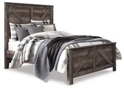 Wynnlow Queen Crossbuck Panel Bed