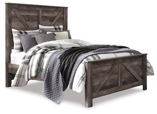 Wynnlow Queen Crossbuck Panel Bed