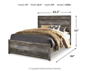 Wynnlow Queen Panel Bed, Dresser and Mirror