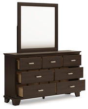 Covetown Full Panel Bed, Dresser and Mirror