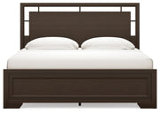 Covetown King Panel Bed, Dresser and Mirror
