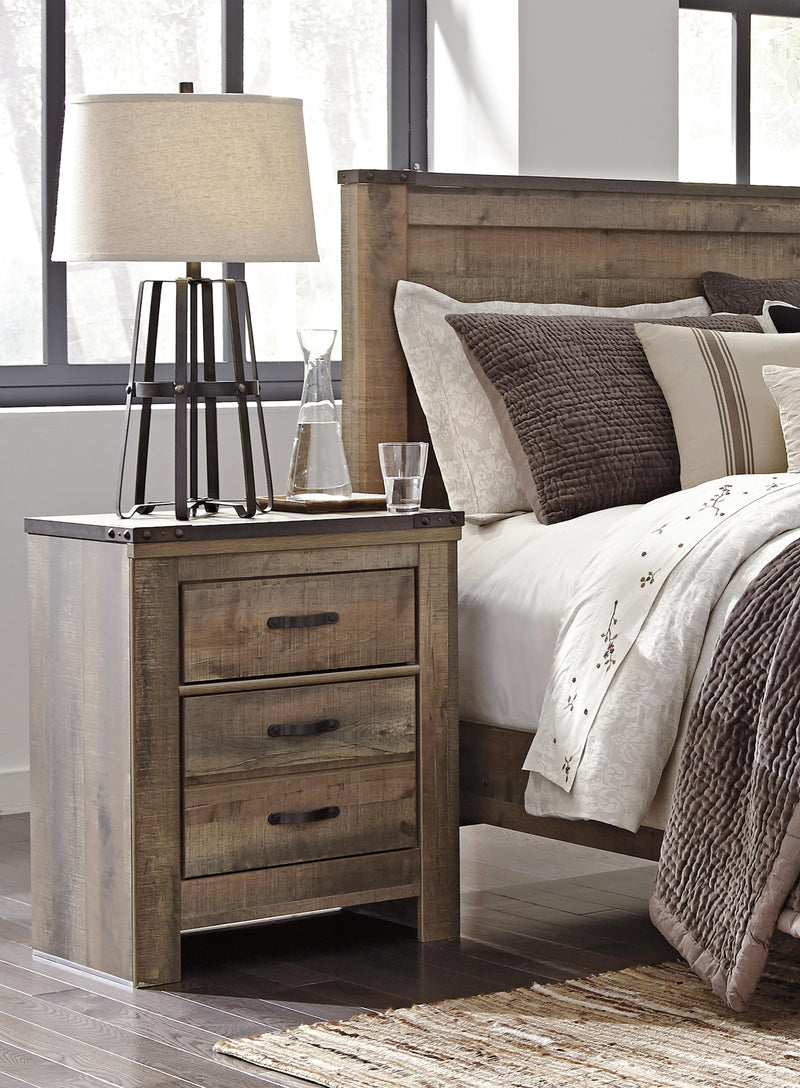 Trinell Twin Bookcase Storage Bed, Dresser, Mirror and Nightstand