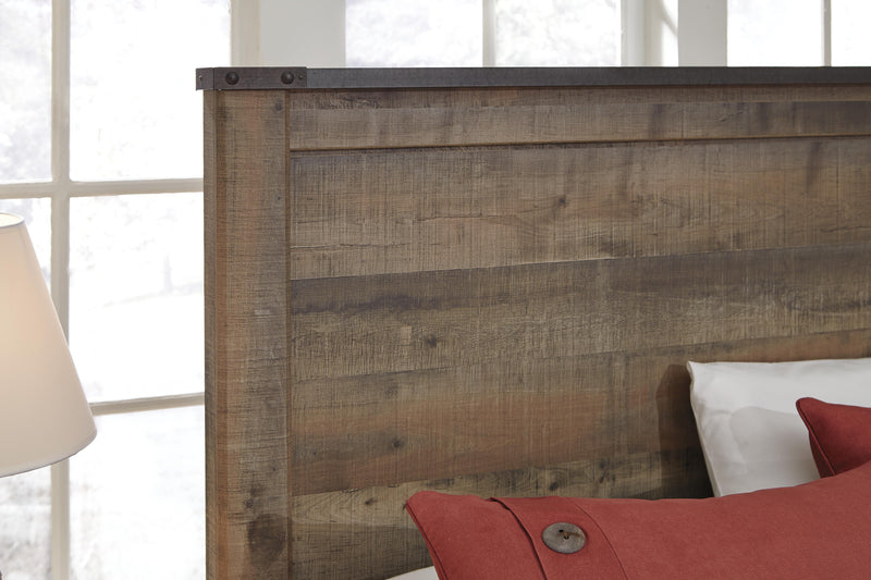 Trinell Twin Panel Bed with 2 Storage Drawers