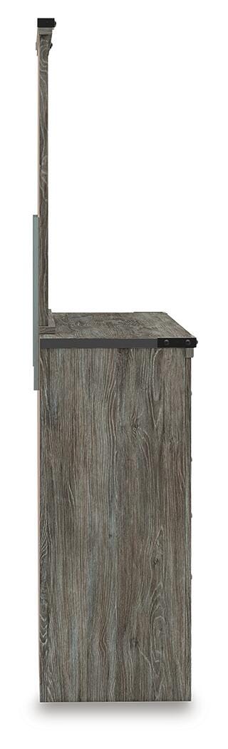 Frandern Queen Panel Bed, Dresser and Mirror