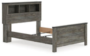 Frandern Full Bookcase Panel Bed