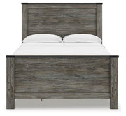 Frandern Full Panel Bed with Storage