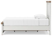 Savonport Twin Panel Bed with Storage