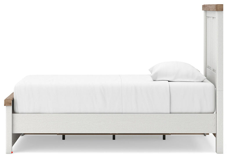 Savonport Twin Panel Bed with Storage
