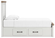 Savonport Twin Panel Bed with Storage