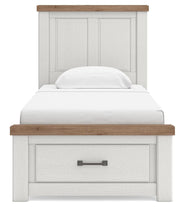Savonport Twin Panel Storage Bed