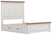 Savonport Queen Panel Bed with Storage