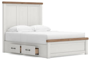 Savonport Queen Panel Bed with Storage