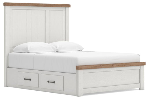 Savonport Queen Panel Bed with Storage