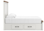 Savonport Queen Panel Bed with Storage