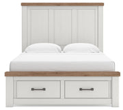 Savonport Queen Panel Storage Bed