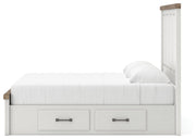 Savonport King Panel Bed with Storage