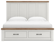 Savonport King Panel Storage Bed