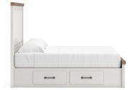 Savonport King Panel Storage Bed