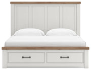 Savonport King Panel Storage Bed