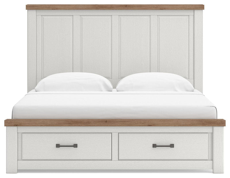 Savonport King Panel Storage Bed