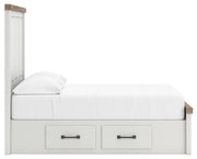 Savonport Full Panel Bed with Storage