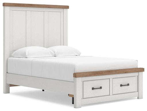 Savonport Full Panel Storage Bed
