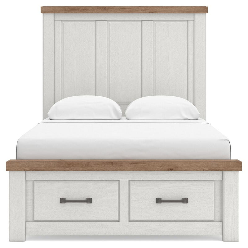Savonport Full Panel Storage Bed