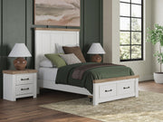 Savonport Full Panel Storage Bed
