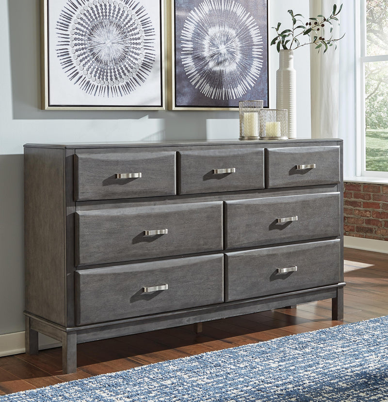 Caitbrook Full Storage Bed, Dresser and Chest