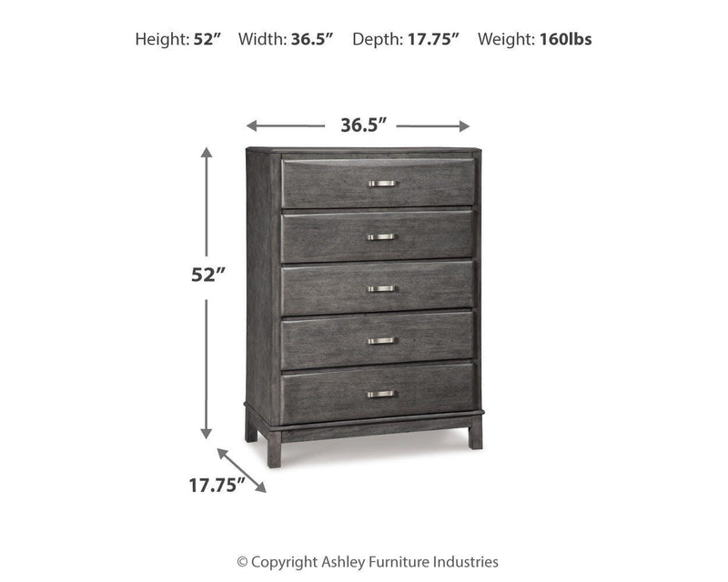 Caitbrook Full Storage Bed and Chest