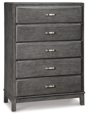 Caitbrook Full Storage Bed, Dresser and Chest
