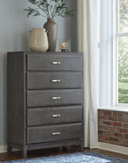 Caitbrook Full Storage Bed, Dresser and Chest