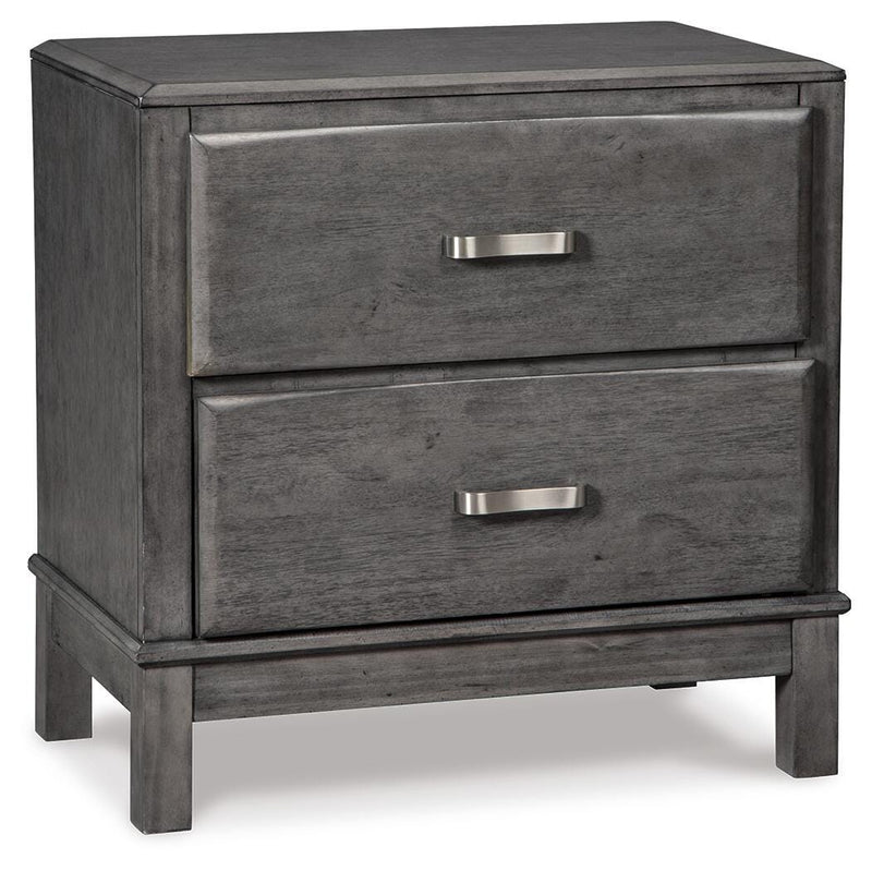 Caitbrook California King Storage Bed, Dresser, Mirror and Chest