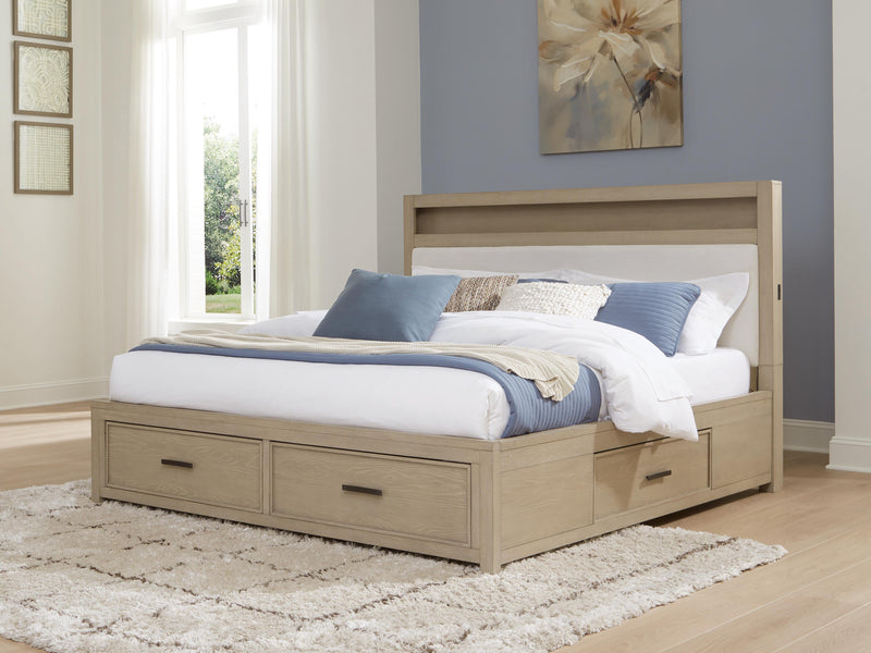 Calmoro King Bookcase Bed