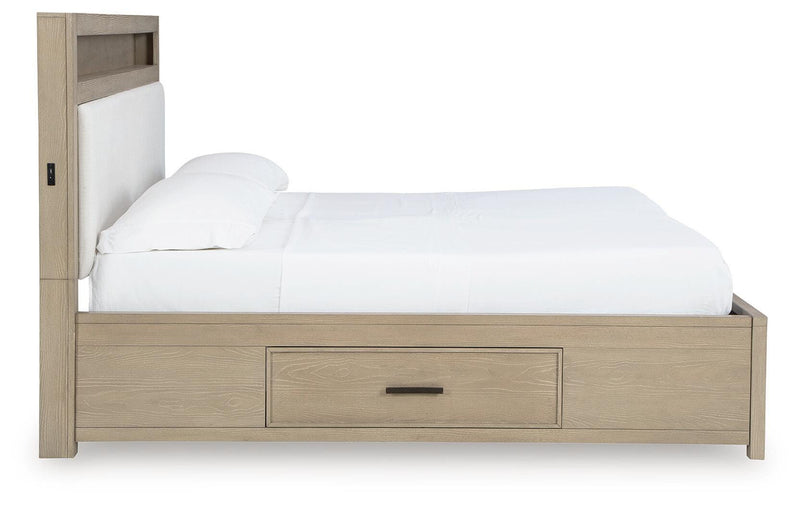 Calmoro King Bookcase Bed