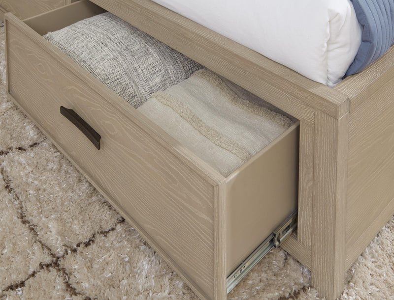 Calmoro California King Bookcase Bed