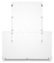 Fortman Twin Panel Bed, Dresser and Mirror