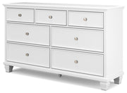 Fortman King Panel Bed, Dresser and 2 Nightstands