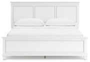 Fortman California King Panel Bed, Dresser and Mirror